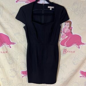 Banana Republic Black Sloan Mini Dress